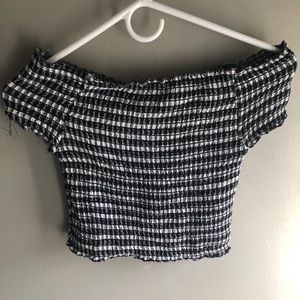 Kendall and Kylie off the shoulder top